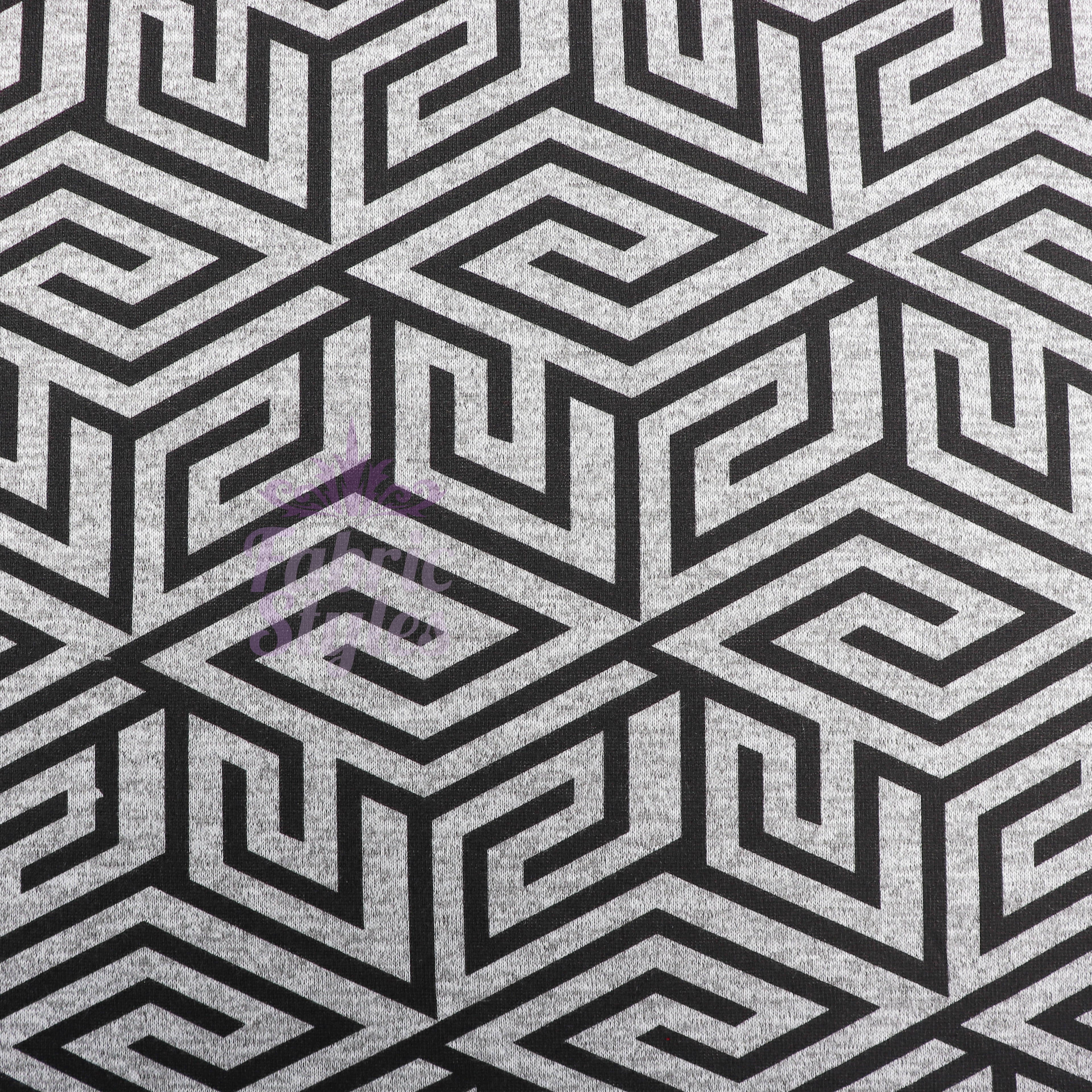 Aztec Geometric Loungewear Fabric