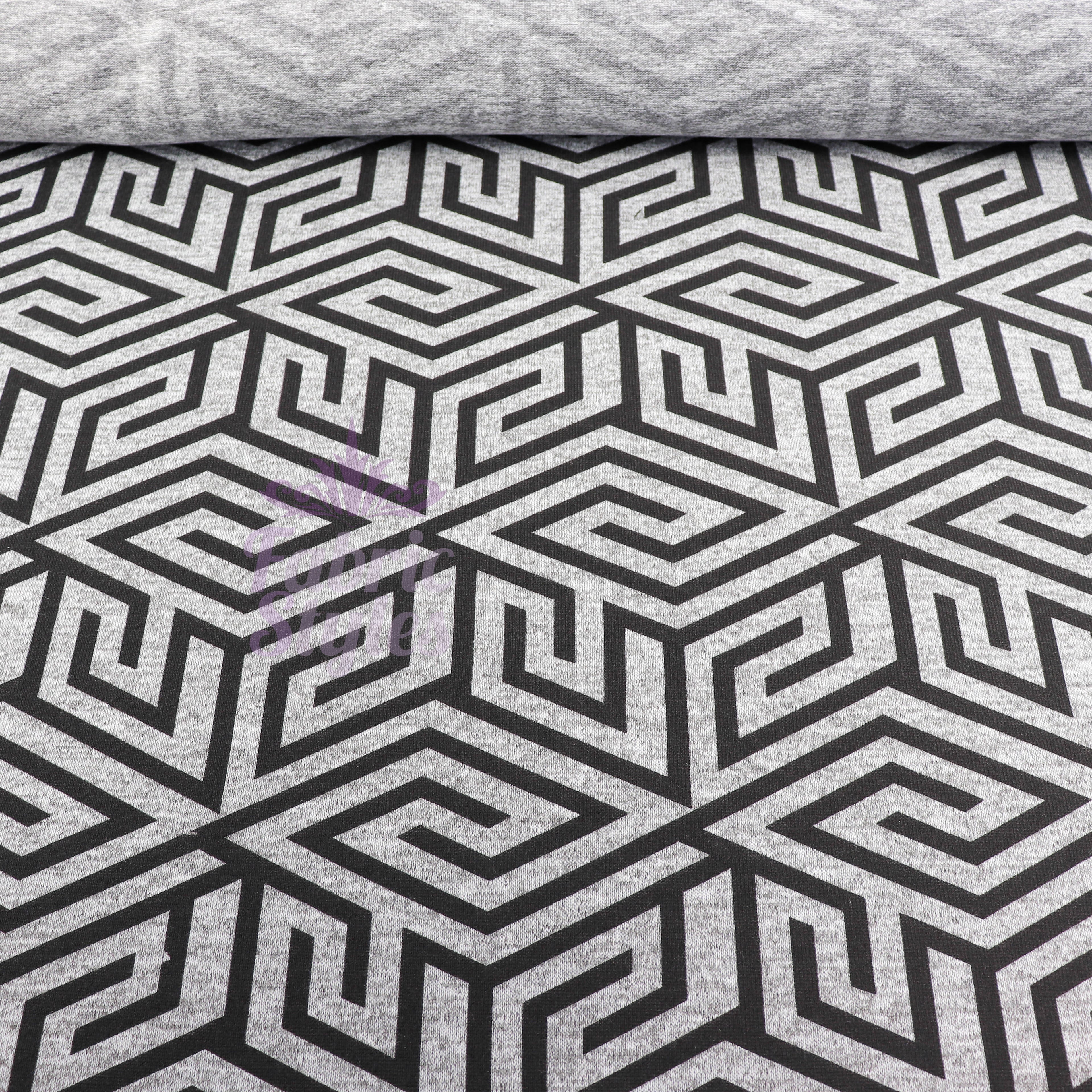 Aztec Geometric Loungewear Fabric