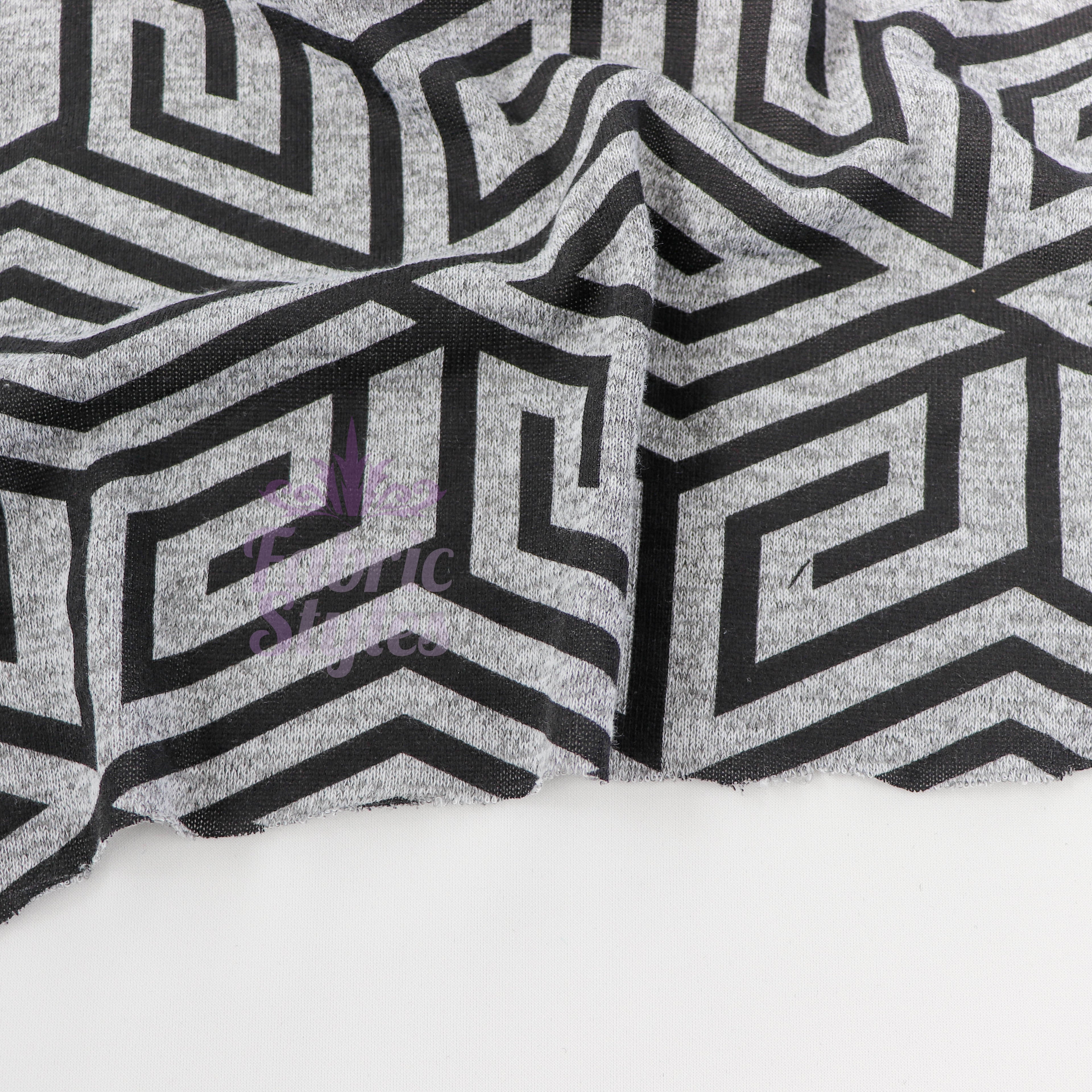 Aztec Geometric Loungewear Fabric