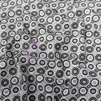 Grey Diamond Geometric Loungewear Fabric