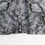Grey Snake Animal Loungewear Fabric