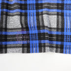 Blue Stripe Tartan Loungewear Fabric