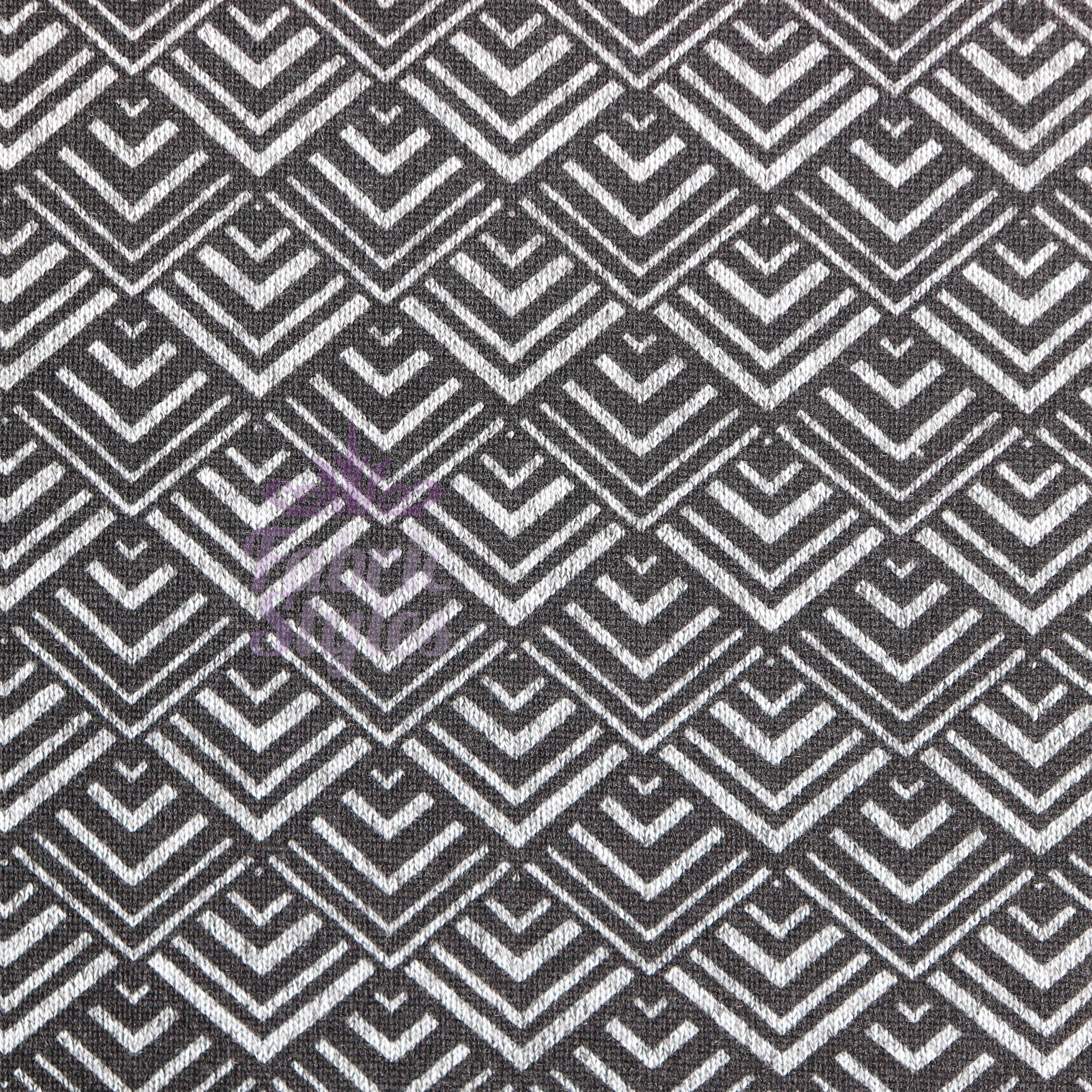 Art Deco Geometric Loungewear Fabric