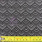 Art Deco Geometric Loungewear Fabric