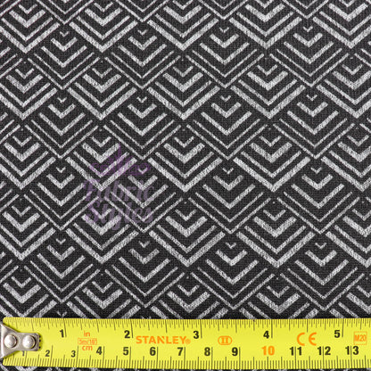 Art Deco Geometric Loungewear Fabric