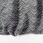 Art Deco Geometric Loungewear Fabric