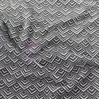 Art Deco Geometric Loungewear Fabric