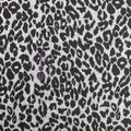 Black Leopard Animal Loungewear Fabric