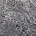 Leopard Swirl Print Loungewear Fabric