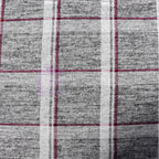 Pink White Check Loungewear Fabric