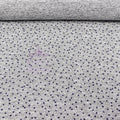 Navy Polka Dot Loungewear Fabric