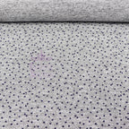 Navy Polka Dot Loungewear Fabric