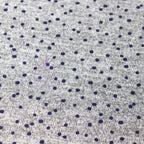 Navy Polka Dot Loungewear Fabric