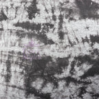 Black Tie Dye Print Loungewear Fabric