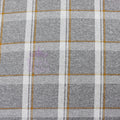 Yellow White Check Loungewear Fabric