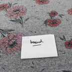 Red Pink Floral Loungewear Fabric