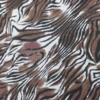 Zebra Tie Dye Loungewear Fabric