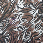 Zebra Tie Dye Loungewear Fabric