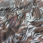 Zebra Tie Dye Loungewear Fabric