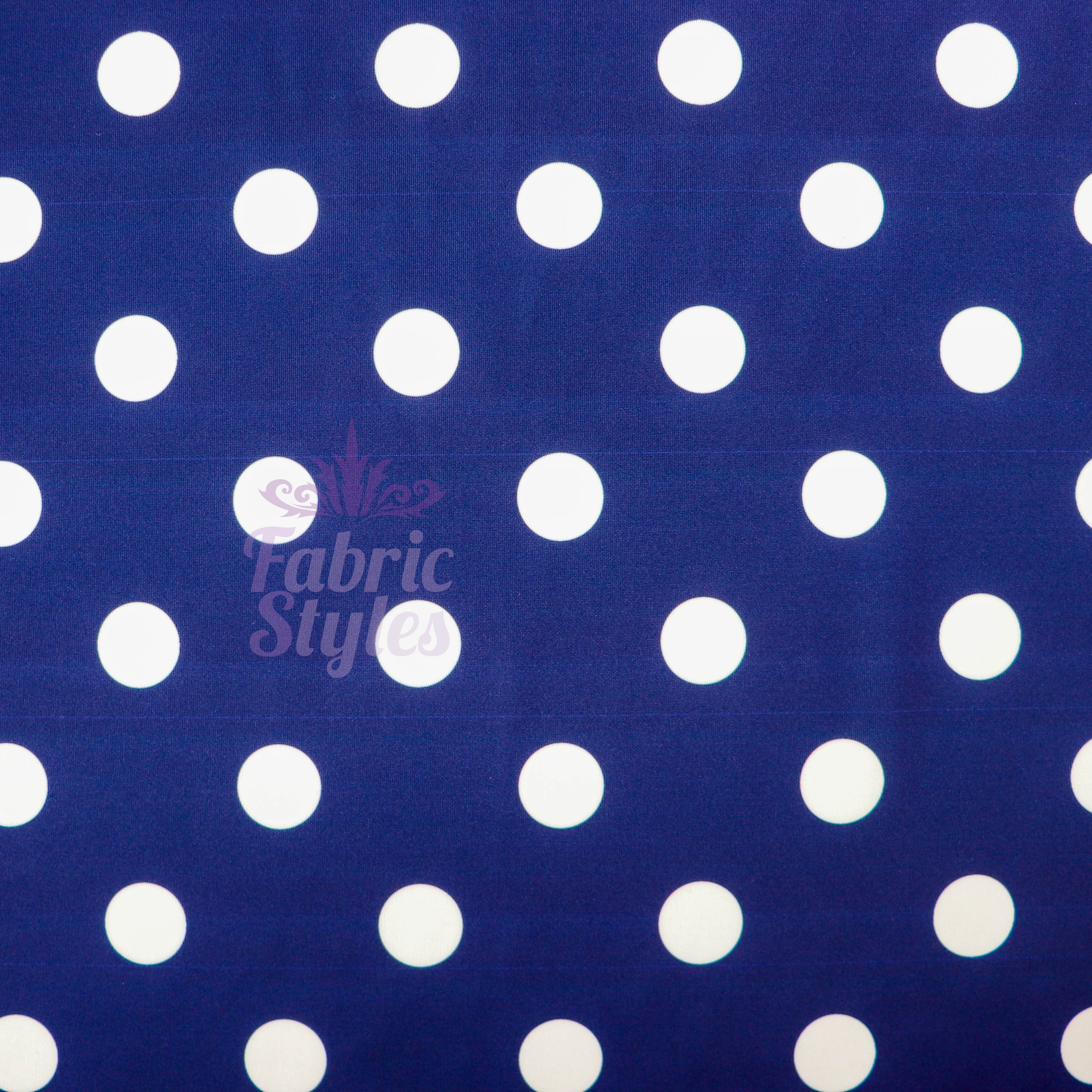 Polka Dot Scuba Fabric