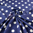 Polka Dot Scuba Fabric