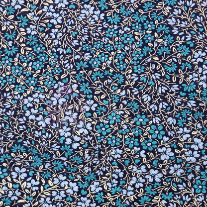 Vintage Tapestry Floral Viscose Elastane Fabric