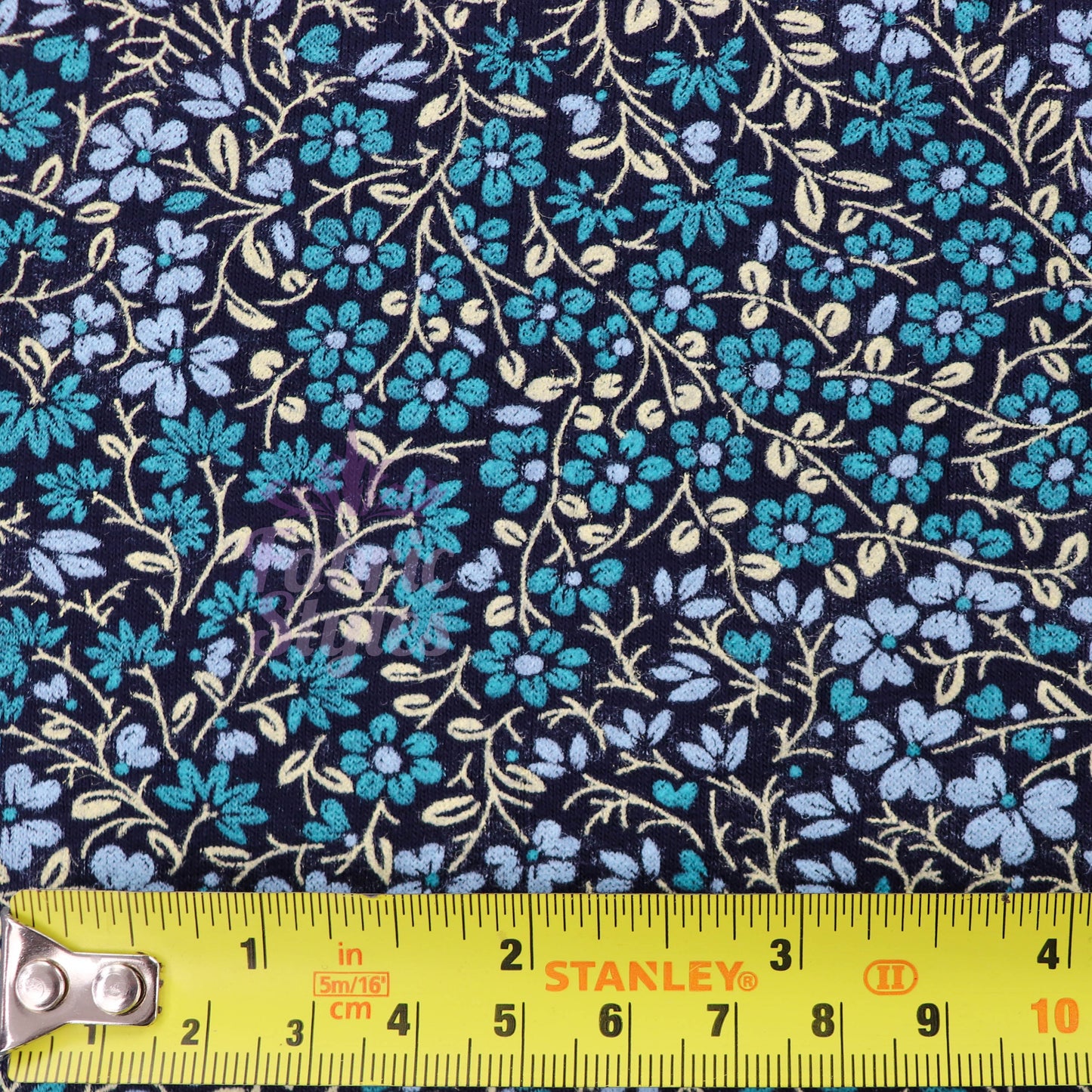 Vintage Tapestry Floral Viscose Elastane Fabric