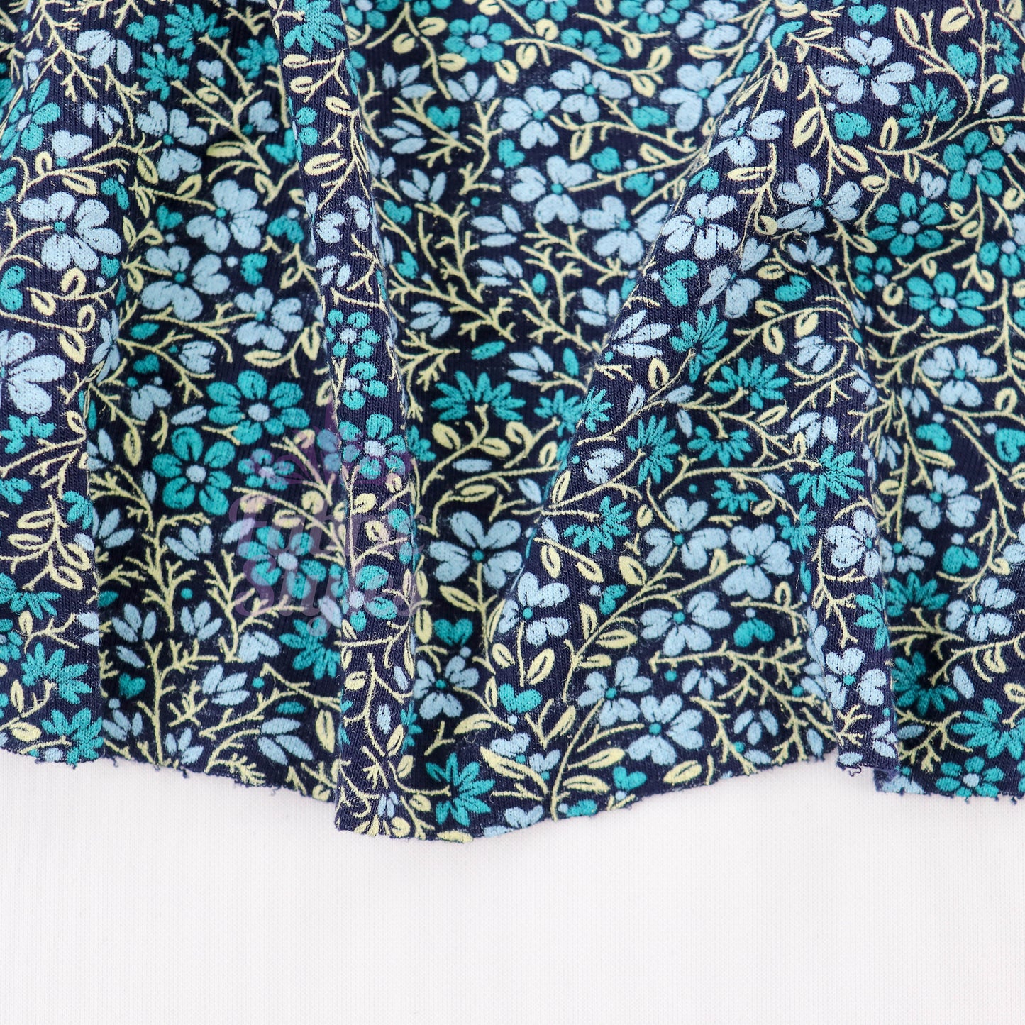 Vintage Tapestry Floral Viscose Elastane Fabric