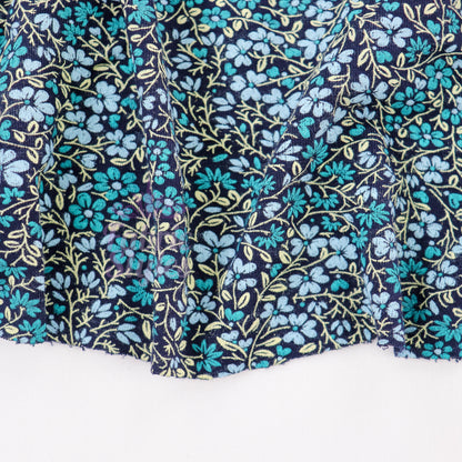 Vintage Tapestry Floral Viscose Elastane Fabric