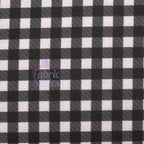 Lilac Gingham Spun Polyester Fabric
