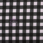 Lilac Gingham Spun Polyester Fabric