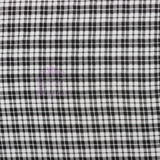 Tartan Plaid Viscose Elastane Fabric