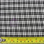 Tartan Plaid Viscose Elastane Fabric
