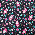 Santa & Sweets Christmas Fabric