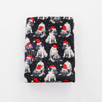 Christmas Pug Fabric