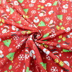 Red Christmas Fabric