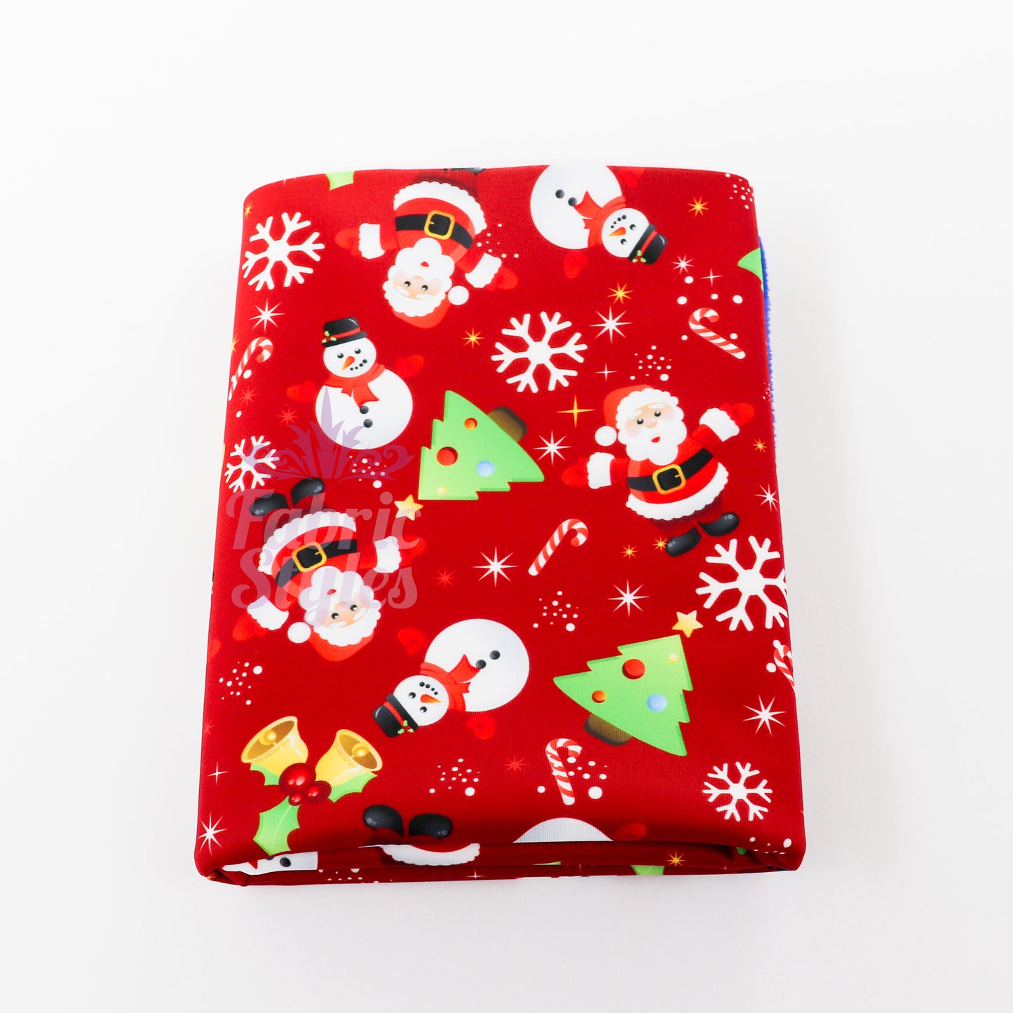 Red Christmas Fabric