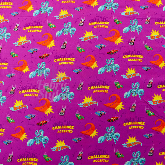 Hot Wheels Scorpion Cotton Fabric