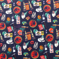 Jurassic Park Icons Cotton Fabric