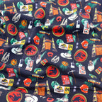 Jurassic Park Icons Cotton Fabric