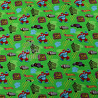 Hot Wheels Challenge Cotton Fabric