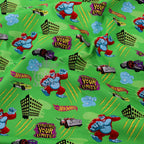 Hot Wheels Challenge Cotton Fabric