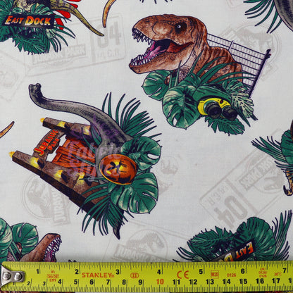 Jurassic Park Cotton Fabric