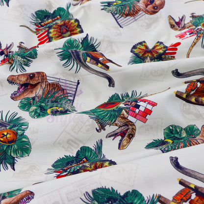 Jurassic Park Cotton Fabric