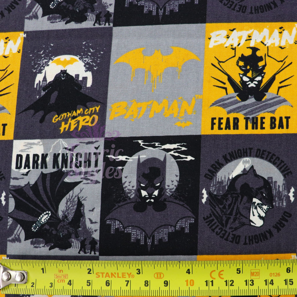 Fear the Bat Cotton Fabric