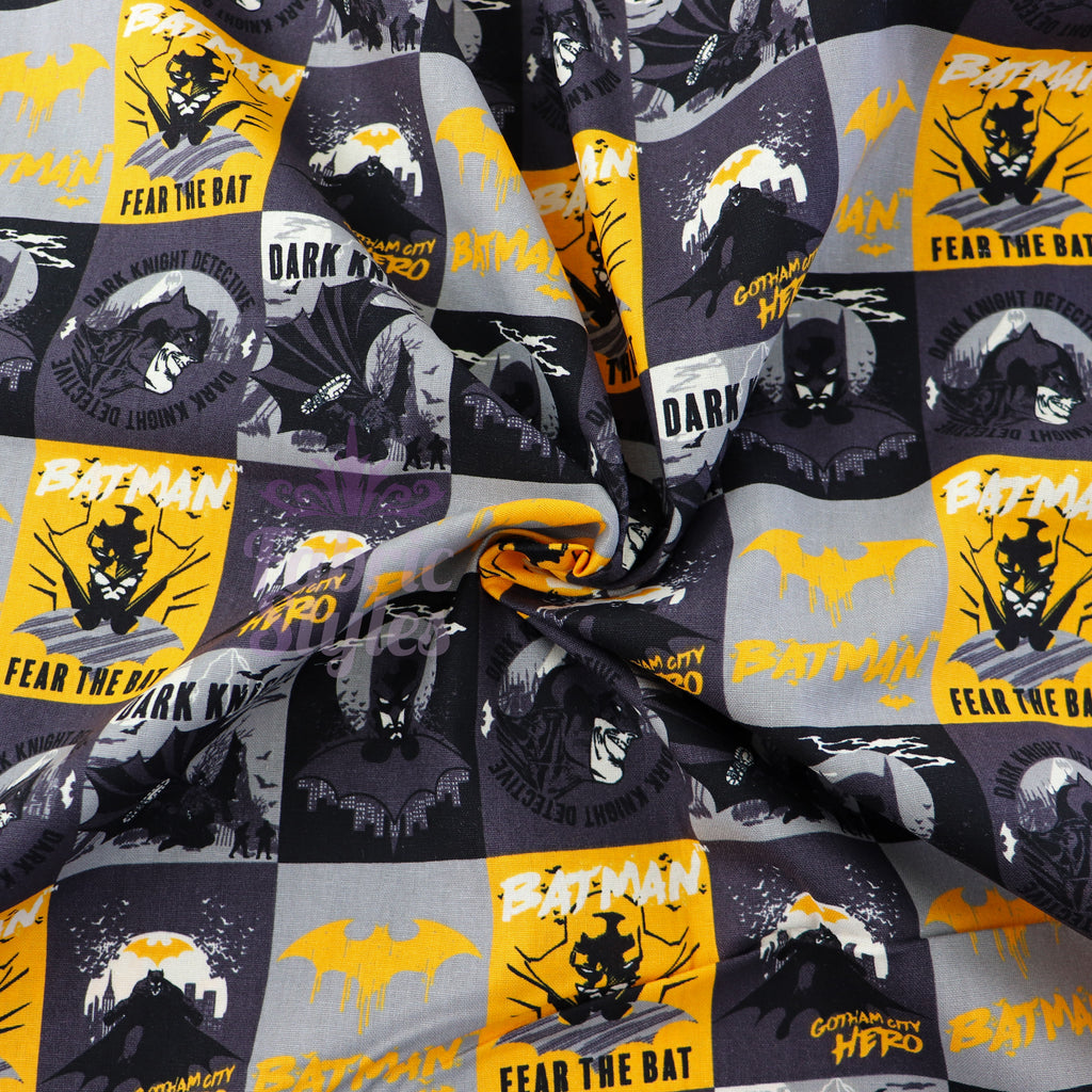 Fear the Bat Cotton Fabric