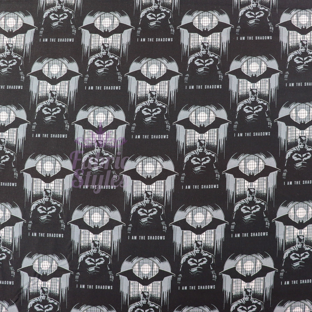 Batman Shadow Cotton Fabric