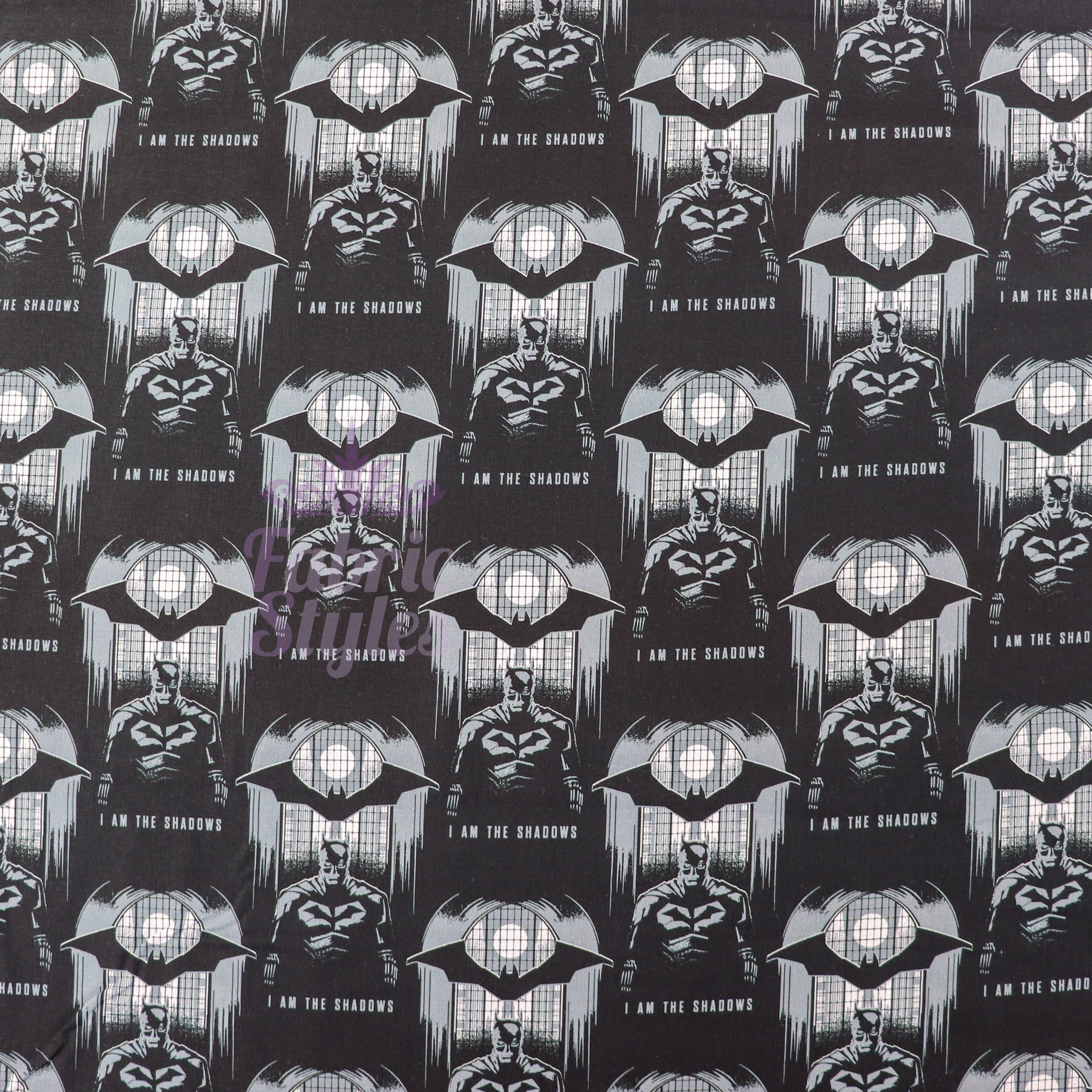 Batman Shadow Cotton Fabric