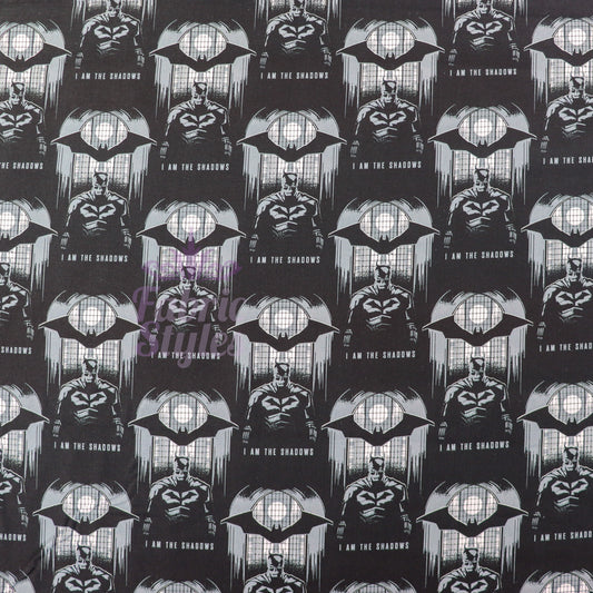 Batman Shadow Cotton Fabric