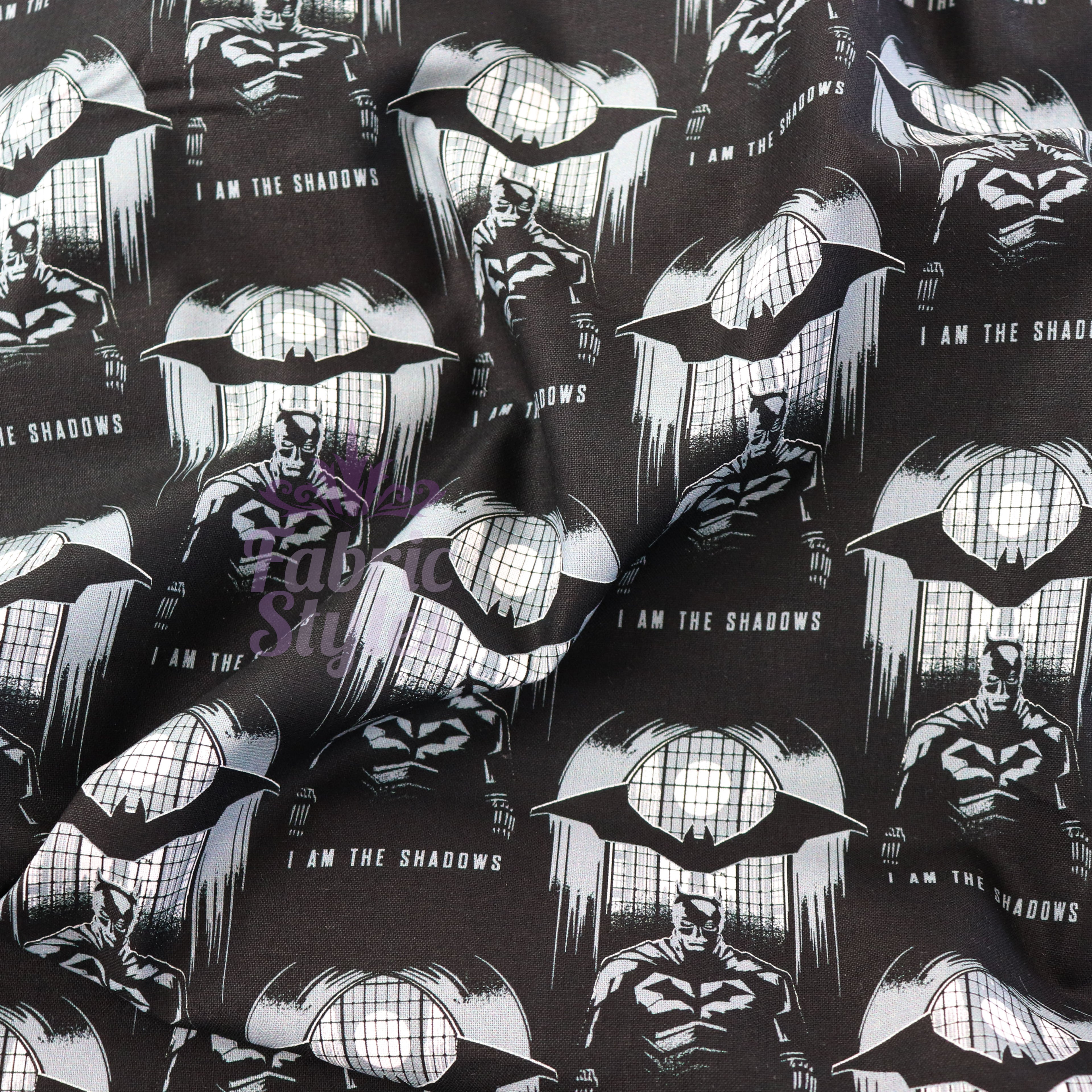 Batman Shadow Cotton Fabric